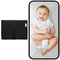 Load image into Gallery viewer, Compact Changing Pad in Solid Black
