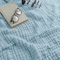 Load image into Gallery viewer, Adult Muslin Blanket in Sky Blue
