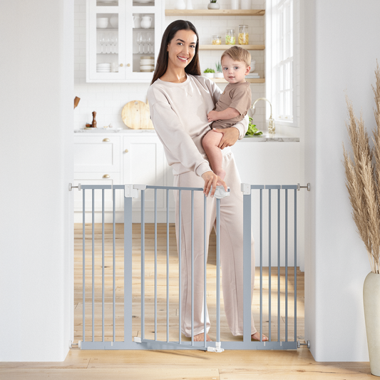 Baby Safety Gate in Pacific Blue