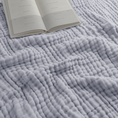 Load image into Gallery viewer, Adult Muslin Blanket in Heather

