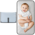 Load image into Gallery viewer, Compact Changing Pad in Sea Blue
