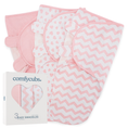 Load image into Gallery viewer, Easy Swaddle Blankets in Pink, Pack of 3
