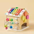 Load image into Gallery viewer, Brain & Hands Playset — Montessori Box (4–6 Months) + Activity Cube
