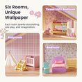 Load image into Gallery viewer, Tiny Land® Sweetwood Dollhouse without Dolls
