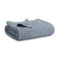 Load image into Gallery viewer, Baby Waffle Blankets in Pacific Blue
