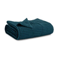 Load image into Gallery viewer, Baby Waffle Blankets in Neptune
