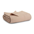 Load image into Gallery viewer, Baby Waffle Blankets in Blush
