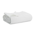 Load image into Gallery viewer, Baby Waffle Blankets in White
