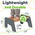 Load image into Gallery viewer, 1-Step Wooden Stool for Kids
