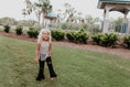 Load image into Gallery viewer, Black Denim Flare Pant
