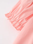 Load image into Gallery viewer, Girls Horse Smocking Embroidered Coral Dress
