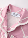 Load image into Gallery viewer, Mommy & me Autumn Check Bow Girls Lapel Pajamas
