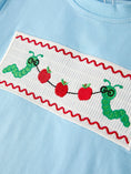 Load image into Gallery viewer, Boys Back to School Smock Embroidered Top+ Plaid Shorts
