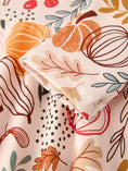 Load image into Gallery viewer, Fall Thanksgiving Pumpkin Leaf Print Dress

