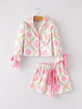 Load image into Gallery viewer, Mommy and Me Fall Thanksgiving Pumpkin  Pajama
