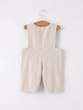 Load image into Gallery viewer, Fall Halloween & Thanksgiving Pumpkin Smock Embroidered Boys Romper
