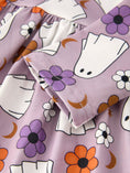 Load image into Gallery viewer, 2 Piece Halloween Ghost Striped Girls Dress Set
