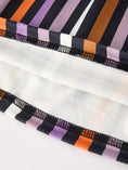 Load image into Gallery viewer, 2 Piece Halloween Ghost Striped Girls Dress Set
