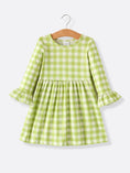 Load image into Gallery viewer, 2 Piece Fall Halloween Thanksgiving Girls Dress Set
