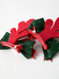 Load image into Gallery viewer, Christmas Elk Pom Pom Girls Hair Clip
