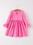 Load image into Gallery viewer, Fall Thanksgiving& Halloween "GOBBLE" Smock Embroidery Baby Girl Dress
