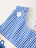 Load image into Gallery viewer, Fall Thanksgiving & Halloween Truck Smock Embroidery Baby Boy Romper

