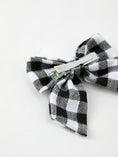 Load image into Gallery viewer, Winter Christmas Plaid Bow Hair Clip
