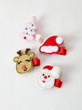 Load image into Gallery viewer, Winter Christmas Girls Hair Clips 1.8 Inch
