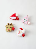 Load image into Gallery viewer, Winter Christmas Girls Hair Clips 1.8 Inch
