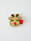 Load image into Gallery viewer, Winter Christmas Girls Hair Clips 1.8 Inch
