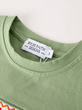 Load image into Gallery viewer, Fall Thanksgiving Chicken Smock Embroidered Green Plaid Boys 'Set
