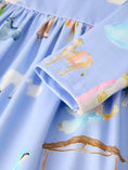 Load image into Gallery viewer, Winter Christmas Nativity Print Girls Long Sleeve Dress
