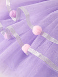 Load image into Gallery viewer, Autumn Thanksgiving Tulle Pink Purple Girls Long Sleeve Dress
