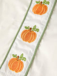 Load image into Gallery viewer, Fall Halloween & Thanksgiving Applique Plaid Boys Bloomers Romper Set
