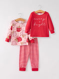 Load image into Gallery viewer, Christmas 3 Piece Girls Pajama Set
