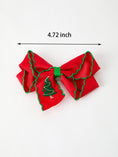 Load image into Gallery viewer, Winter Christmas tree Hair Clip

