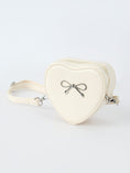 Load image into Gallery viewer, Christmas and Valentine's Sweet Heart-Shaped Crossbody Girls Bag with Bow
