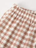 Load image into Gallery viewer, Christmas Vintage-Style Embroidered Gingerbread Plaid Boys Set
