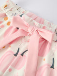 Load image into Gallery viewer, Thanksgiving Pink Pumpkin Floral Print Pajama Set
