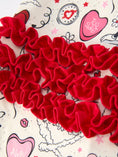 Load image into Gallery viewer, Cute Baby Girls Romper – Red & White Valentine Baby Pajamas
