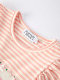 Load image into Gallery viewer, Christmas Tree Smocked Embroidery Stripe Baby Girls Dress
