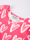 Load image into Gallery viewer, Valentine’s Day Girls Dress Bundle – Sweetheart Heart Print, Solid Pink, Checker Bow Design
