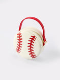 Load image into Gallery viewer, Kids Baseball Themed Crossbody Bag with Red Handle
