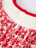 Load image into Gallery viewer, Valentine's Day "BE ❤ MINE" Embroidered Floral Girls' Dress

