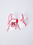 Load image into Gallery viewer, Festive Baseball Embroidered Girls Hairpin 4 Inches
