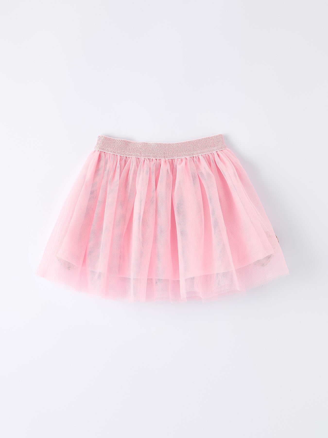 Girls' Valentine's Day Skirt with Sequined Heart Appliques