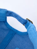 Load image into Gallery viewer, Blue Baseball Bow Applique Kids Hat
