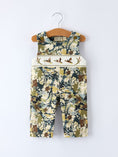 Load image into Gallery viewer, PREORDER  Camo Duck Smocking Embroidery Baby Boy Romper
