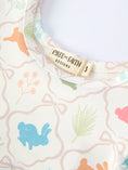 Load image into Gallery viewer, Easter Bunny Print Girls Flutter Sleeve Dress
