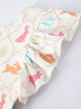 Load image into Gallery viewer, Easter Bunny Print Girls Flutter Sleeve Dress
